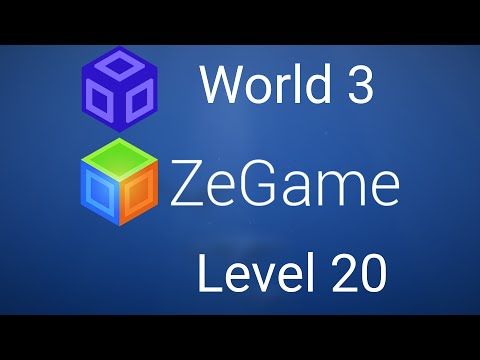 Video guide by Tonkku's Guides: ZeGame World 3 - Level 20 #zegame