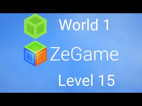 Video guide by Tonkku's Guides: ZeGame World 1 - Level 15 #zegame