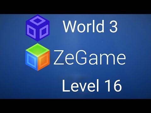 Video guide by Tonkku's Guides: ZeGame World 3 - Level 16 #zegame