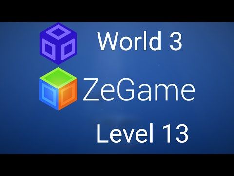 Video guide by Tonkku's Guides: ZeGame World 3 - Level 13 #zegame