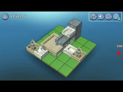 Video guide by Tap thegame: Flow Water Fountain 3D Puzzle Level 8 #flowwaterfountain