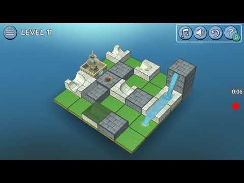 Video guide by Tap thegame: Flow Water Fountain 3D Puzzle Level 11 #flowwaterfountain