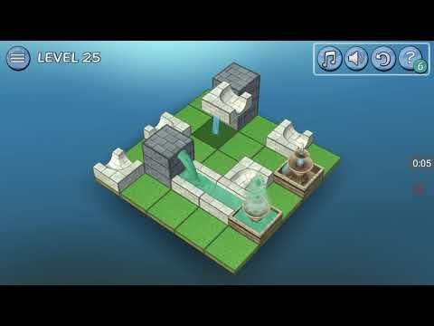 Video guide by Tap thegame: Flow Water Fountain 3D Puzzle Level 25 #flowwaterfountain