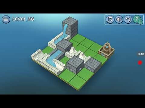 Video guide by Tap thegame: Flow Water Fountain 3D Puzzle Level 38 #flowwaterfountain