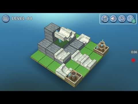 Video guide by Tapthegame: Flow Water Fountain 3D Puzzle Level 44 #flowwaterfountain