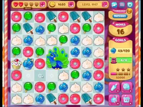 Video guide by Gamopolis: Candy Valley Level 1147 #candyvalley