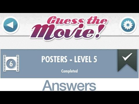 Video guide by : Guess the Movie ? Posters Level 5 Answers #guessthemovie