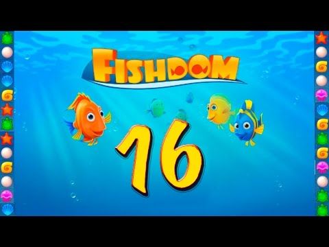Video guide by GoldCatGame: Fishdom: Deep Dive Level 16 #fishdomdeepdive