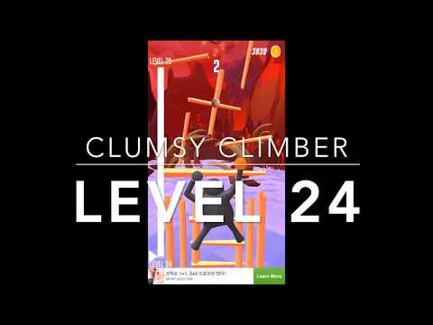 Video guide by Giant Tree: Clumsy Climber Level 24 #clumsyclimber
