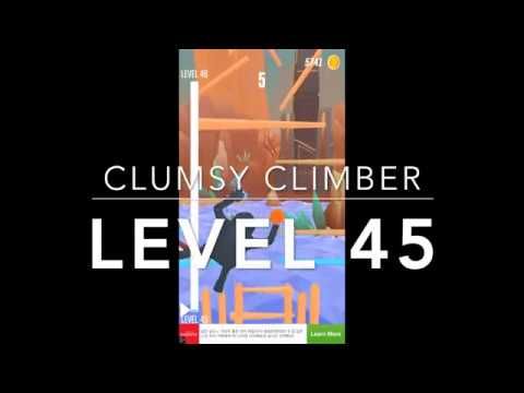 Video guide by Giant Tree: Clumsy Climber Level 45 #clumsyclimber
