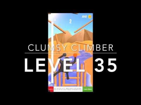 Video guide by Giant Tree: Clumsy Climber Level 35 #clumsyclimber