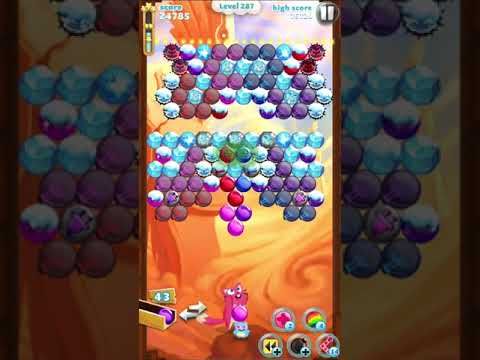 Video guide by IOS Fun Games: Bubble Mania Level 287 #bubblemania