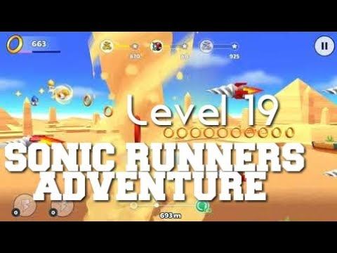 Video guide by Daily Smartphone Gaming: SONIC RUNNERS Level 19 #sonicrunners
