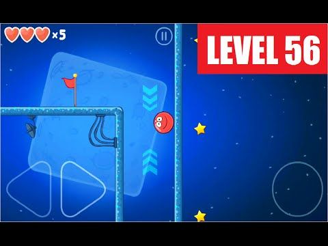 Video guide by Indian Game Nerd: Red Ball Level 56 #redball