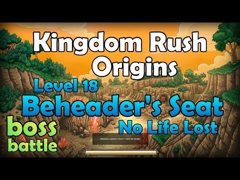 Video guide by Alexandru Radulescu: Kingdom Rush Origins Level 18 #kingdomrushorigins