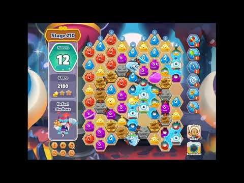 Video guide by fbgamevideos: Monster Busters: Ice Slide Level 210 #monsterbustersice