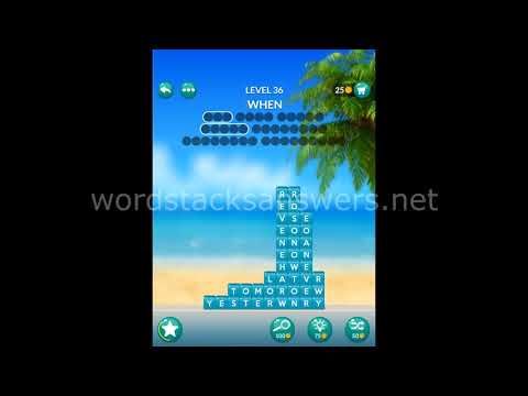 Video guide by 247 Answers: Word Stacks Level 36 #wordstacks