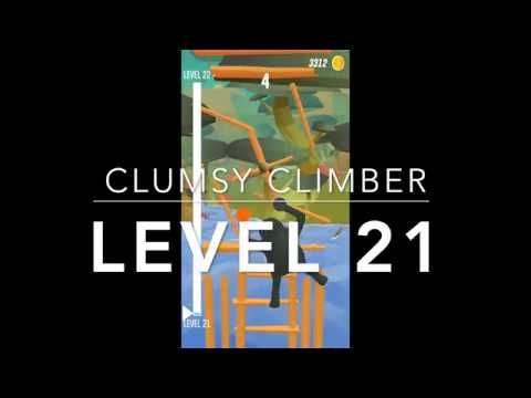 Video guide by Giant Tree: Clumsy Climber Level 21 #clumsyclimber