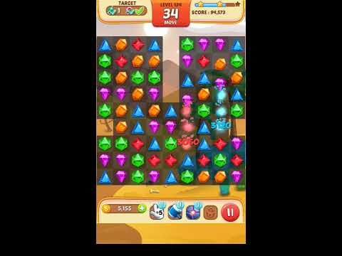 Video guide by Apps Walkthrough Tutorial: Jewel Match King Level 134 #jewelmatchking