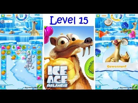 Video guide by Foxy 1985: Ice Age Avalanche Level 15 #iceageavalanche