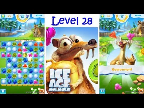 Video guide by Foxy 1985: Ice Age Avalanche Level 28 #iceageavalanche
