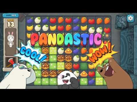Video guide by fbgamevideos: We Bare Bears Match3 Repairs Level 522 #webarebears