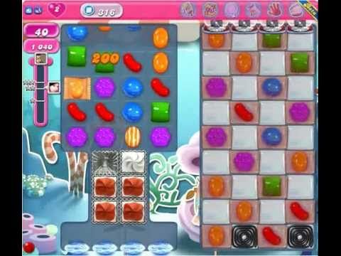 Video guide by æ€¡æ˜† é™³: Candy Crush Saga level 316 #candycrushsaga