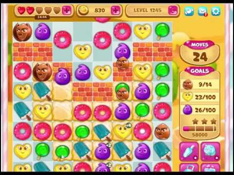 Video guide by Gamopolis: Candy Valley Level 1245 #candyvalley