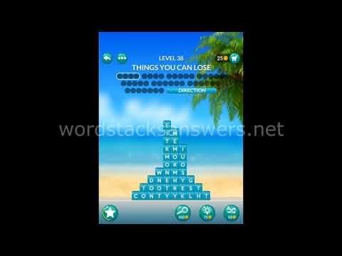 Video guide by 247 Answers: Word Stacks Level 38 #wordstacks