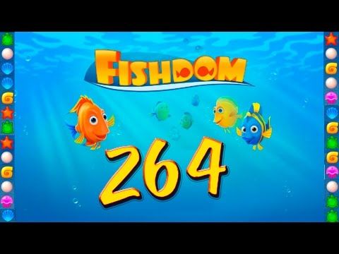 Video guide by GoldCatGame: Fishdom: Deep Dive Level 264 #fishdomdeepdive