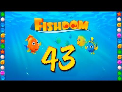 Video guide by GoldCatGame: Fishdom: Deep Dive Level 43 #fishdomdeepdive