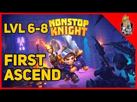 Video guide by Alpha Potato - Android and iOS Games: Nonstop Knight Level 6-8 #nonstopknight