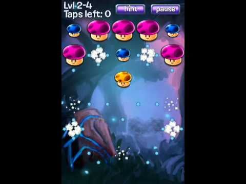Video guide by MyPurplepepper: Shrooms Level 2-4 #shrooms