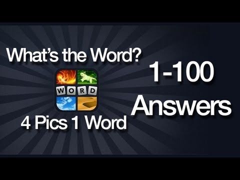 Video guide by : What's the Word? 4 Pics 1 Word Answers levels 1-100 #whatstheword