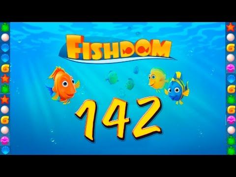 Video guide by GoldCatGame: Fishdom: Deep Dive Level 142 #fishdomdeepdive
