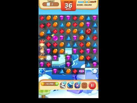 Video guide by Apps Walkthrough Tutorial: Jewel Match King Level 302 #jewelmatchking
