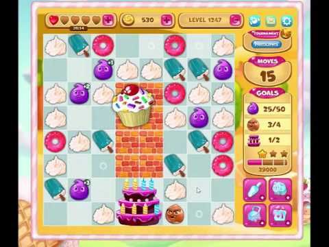 Video guide by Gamopolis: Candy Valley Level 1247 #candyvalley