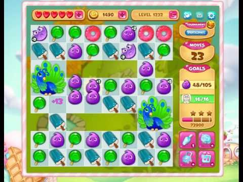 Video guide by Gamopolis: Candy Valley Level 1232 #candyvalley