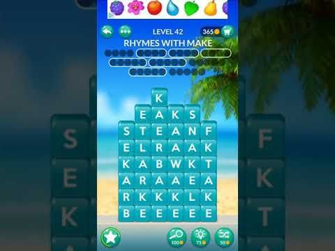 Video guide by RebelYelliex: Word Stacks Level 42 #wordstacks
