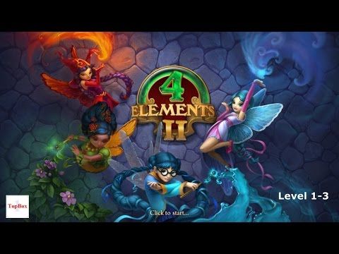 Video guide by TopBox1 Gameplay: 4 Elements II Level 1-3 #4elementsii