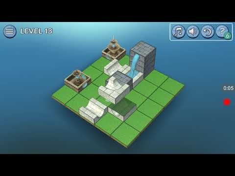 Video guide by Tapthegame: Flow Water Fountain 3D Puzzle Level 13 #flowwaterfountain