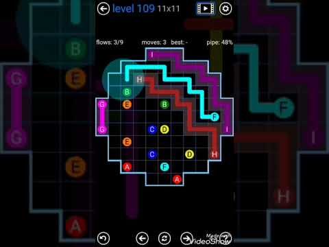 Video guide by NEW - OLD GAMES: Flow Free  - Level 91 #flowfree