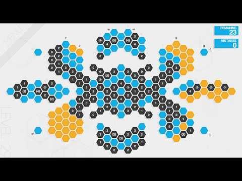 Video guide by keyboardandmug: Hexcells Level 6-4 #hexcells