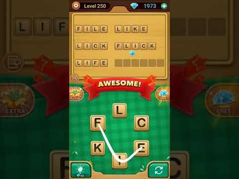 Video guide by RebelYelliex: Word Link! Level 250 #wordlink