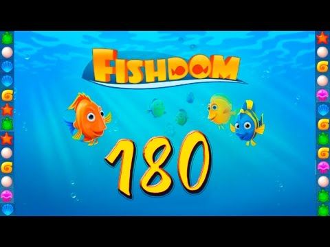 Video guide by GoldCatGame: Fishdom: Deep Dive Level 180 #fishdomdeepdive