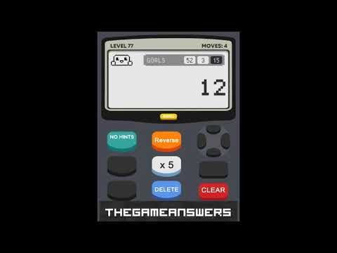 Video guide by TheGameAnswers: Calculator 2: The Game Level 77 #calculator2the