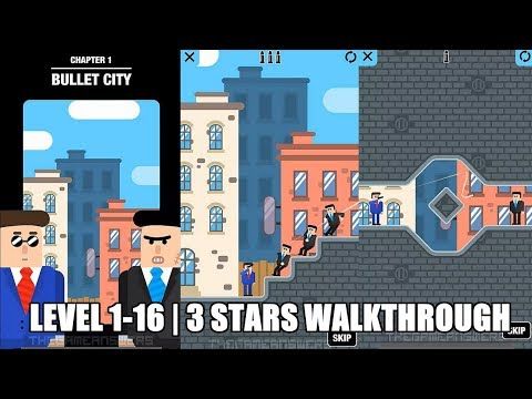 Video guide by TheGameAnswers: Mr Bullet Chapter 1 - Level 1 #mrbullet
