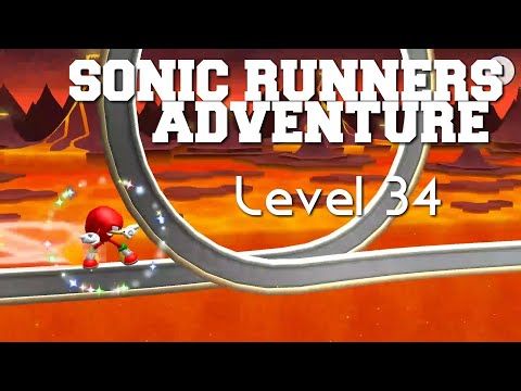 Video guide by Daily Smartphone Gaming: SONIC RUNNERS Level 34 #sonicrunners