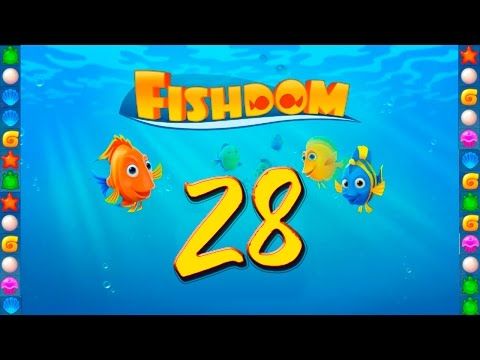 Video guide by GoldCatGame: Fishdom: Deep Dive Level 28 #fishdomdeepdive