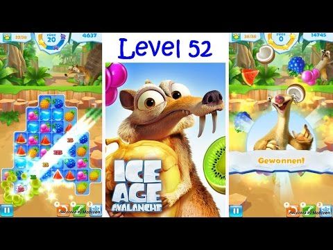 Video guide by Foxy 1985: Ice Age Avalanche Level 52 #iceageavalanche